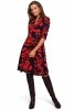 Stylove S247 Sukienka kopertowa z wiązaniem - model 1 - WYSYŁKA 24H